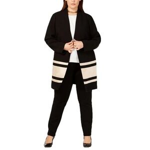 Alfani Black and Gold Blazer with Minimalist Design